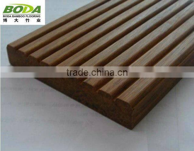 Dark Carbonized Decking Floor