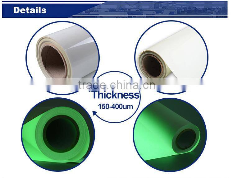 Jiabao Hotsale heat T-shirt transfer vinyl glow in the dark vinyl