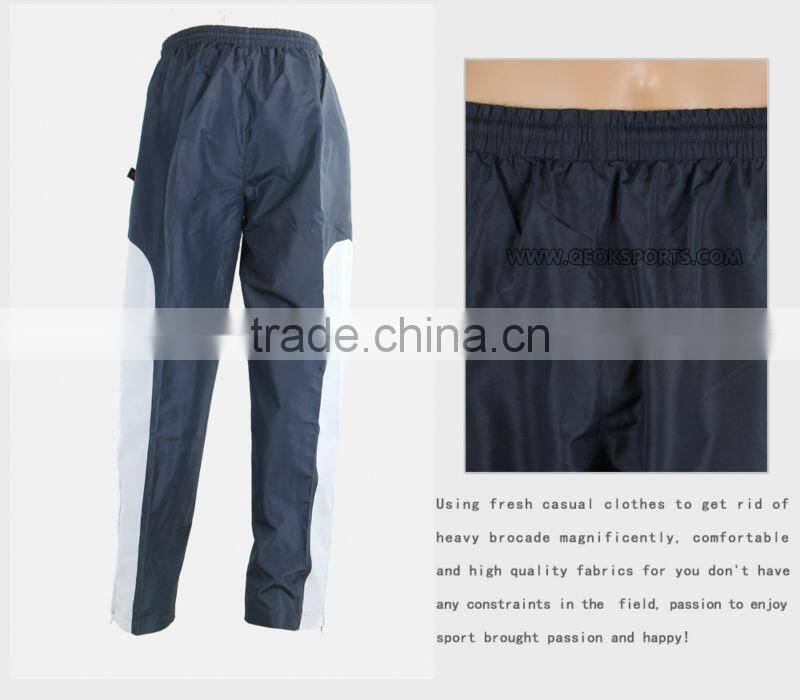 Full sublimation men's tracksuit pants team uniform