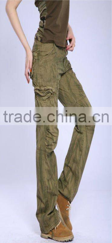 Ladies custom cargo pants
