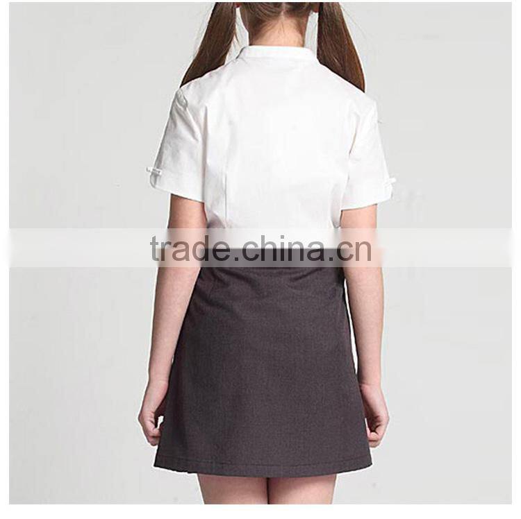 School girl skirt dress solid color all-match new design custom made