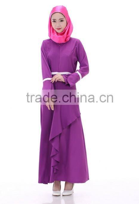 latest fashion design women clothing muslim dress 2015