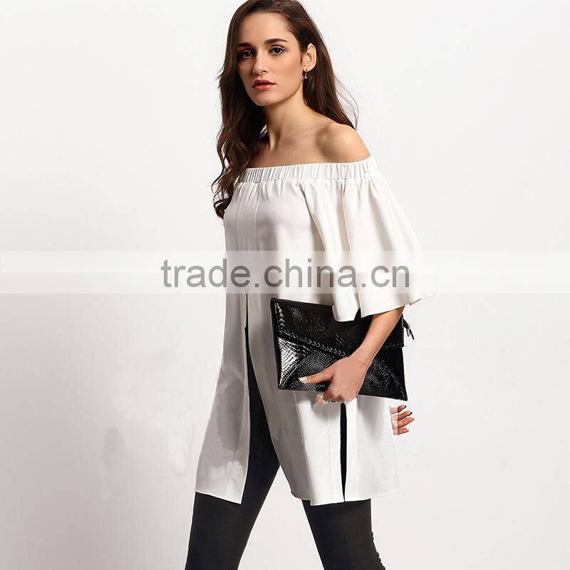 Maxnegio 2017 ladies off shoulder top women plus size clothing