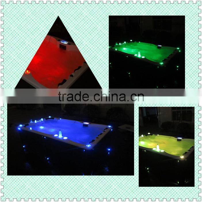 2014 promotional high quality luxury massage bathtub/ outdoor spa/hot tubs