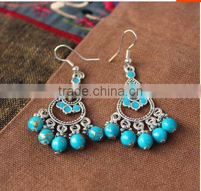 National characteristics of earrings.The gourd shape.Holiday gifts