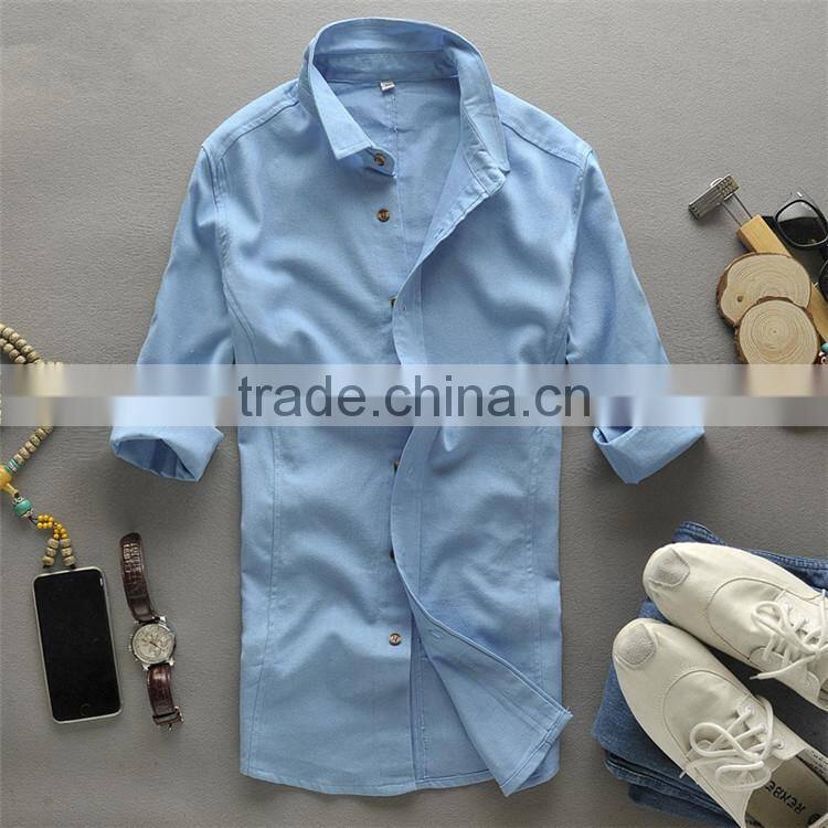 2015 printing design mens formal 100 cotton non iron cowboy shirt