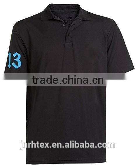 Dry fit sports customized embroidered logo polo shirts