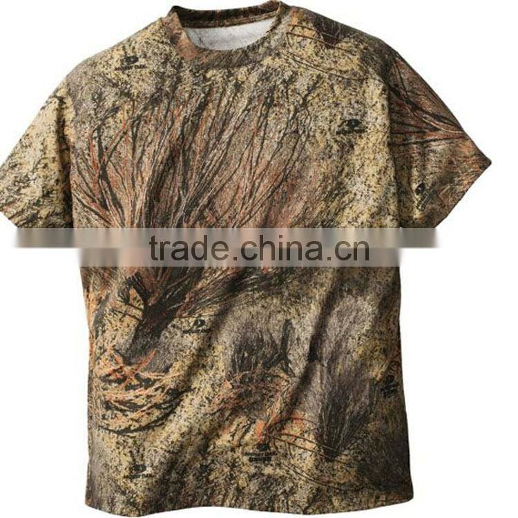 Hot sale military t shirts/camouflage t shirt,cheap wholesale camo t shirts