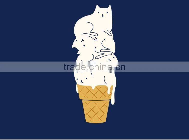 Popular and soft custom print woman cheap t shirt manufacturing