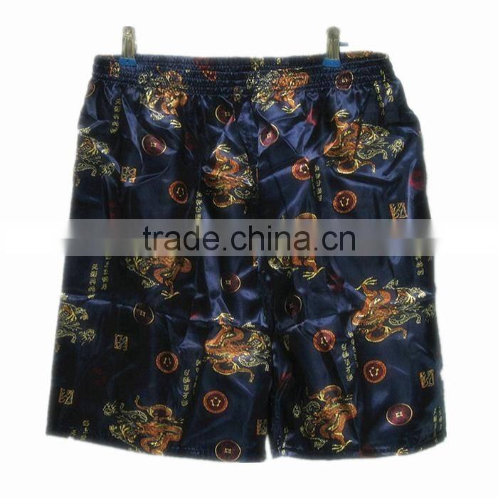 2014 satin Fashion Beach Shorts for Men Shorts SH021