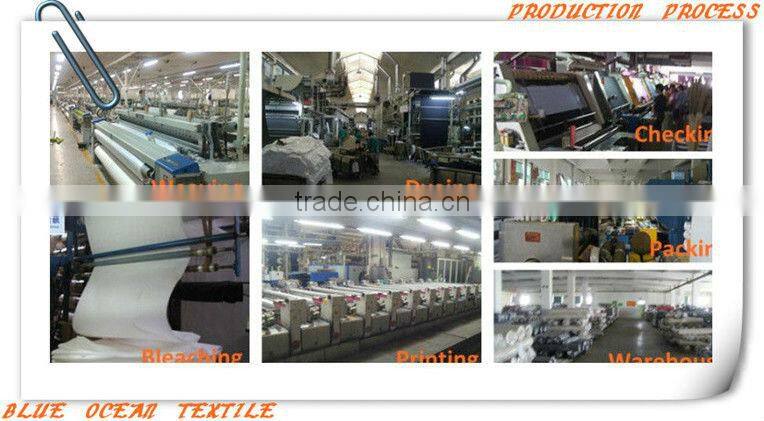 dyed ground print cotton/polyester fabric cvc 60/40