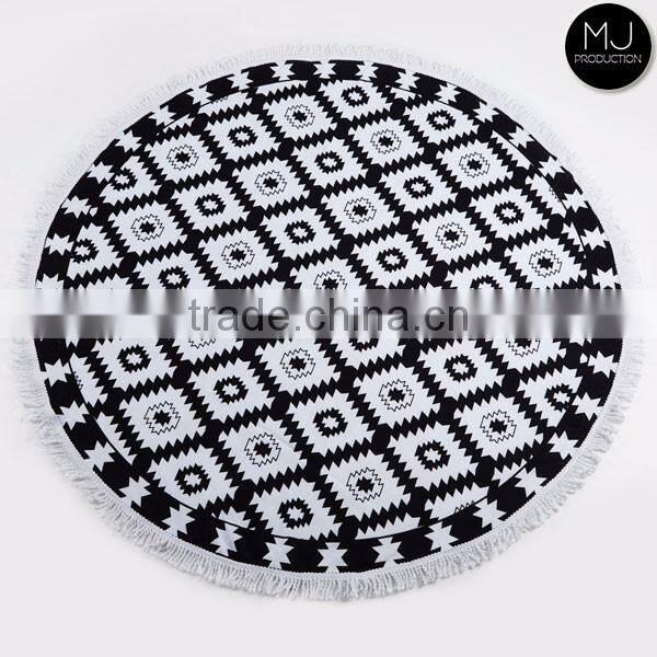 Personalized fabulous oversied round towel