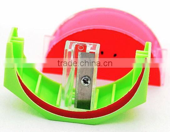 2014 promotional fruit design pencil sharpener