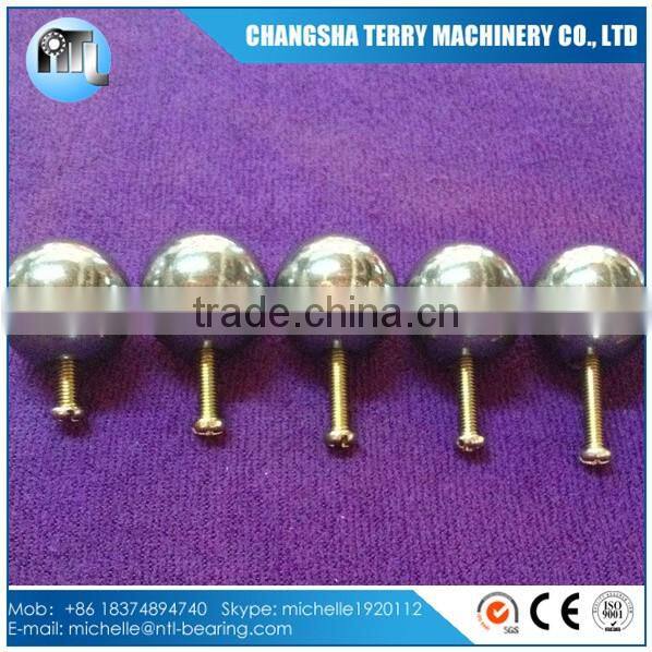 25mm chrome steel ball with 4mm threaded hole