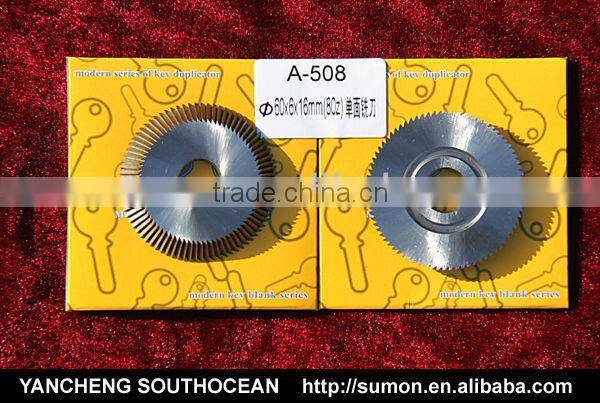 key duplicator, A-522 groove milling cutter use for key cutting machine