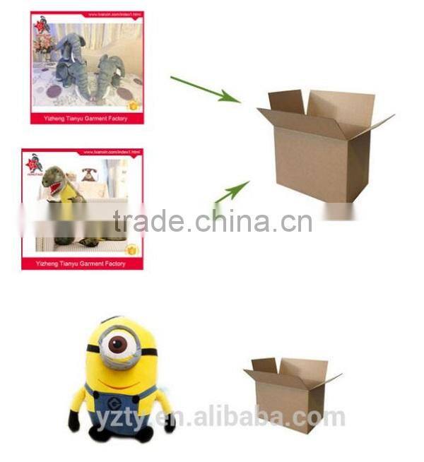 Popular 10cm plush emoji coin purse with zipper