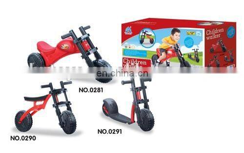4 wheel kids plastic children walker ride on car toy