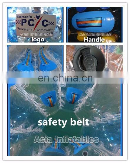 2017kids and adult clear bubble football inflatable bumpball soccer