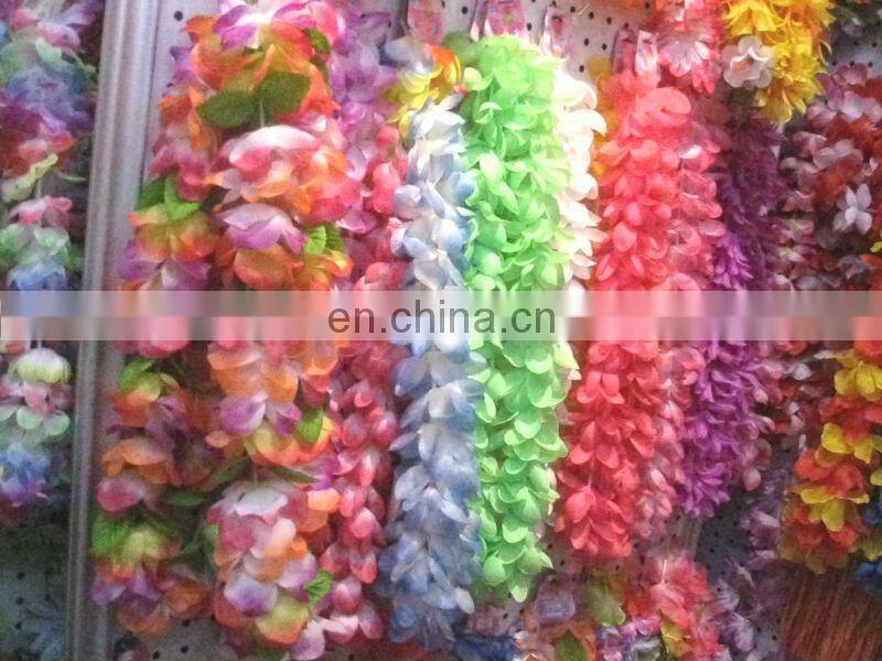 hawaii party plastic flower lei H-P061