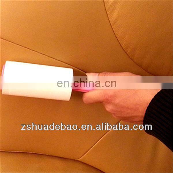 2014 white cleaning sticky silicone roller for clothes