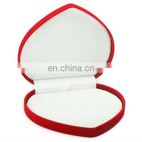 Heart Shaped Cute velvet Ring Case