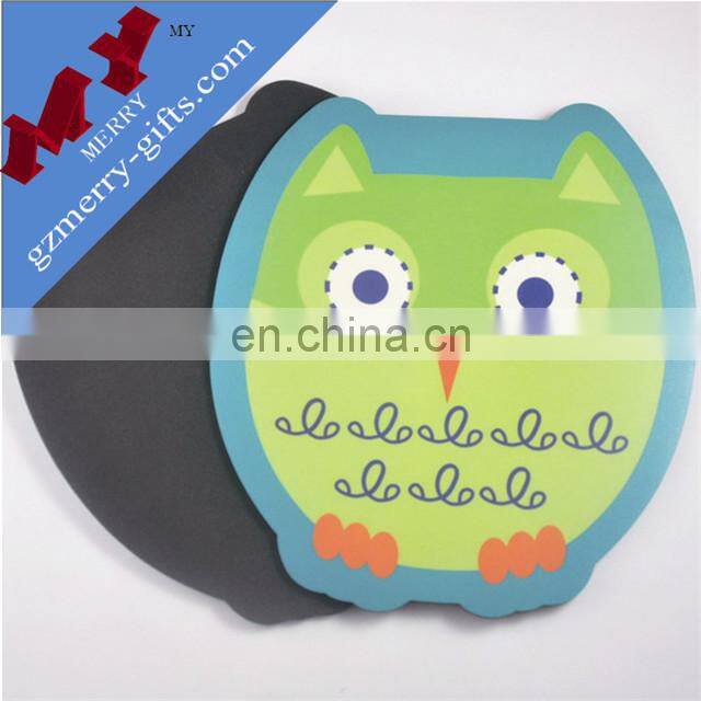 Guangzhou factory lovely gaming custom mouse mat
