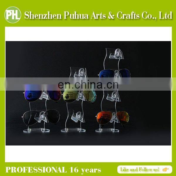 Acrylic Wall Mount Poster Holder, Eyeglasses Storage Jewelry Box, Display Showcase For Eye Glasses Shop