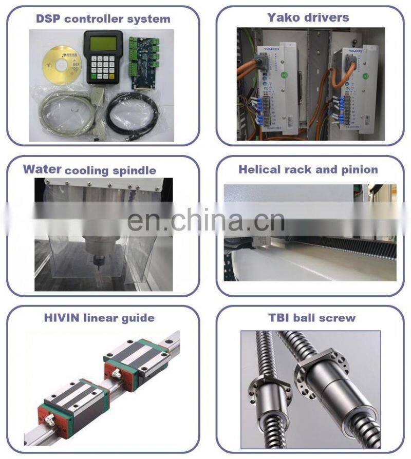 3 Axis Stone Carving Machine atc Wood CNC Router 2030
