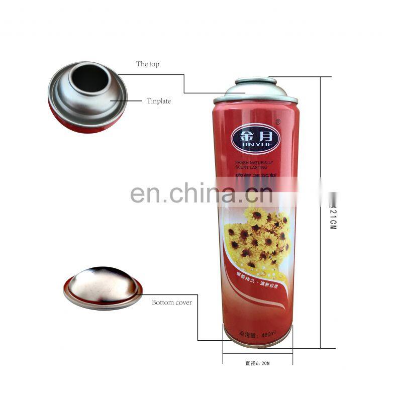 Hebei empty hotel lobby room air freshener 480ml and custom metal box 300ml