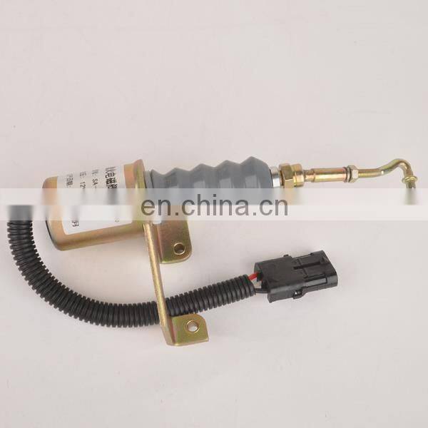 12V diesel engine fuel stop solenoid valve SA-3765-12 for Bosch Style