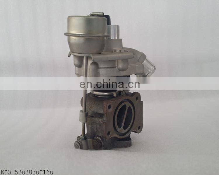 Turbocharger used for CITROEN C4 PEUGEOT 3008 1.6TDS3 engine parts K03 turbo 9807375580 53039500160