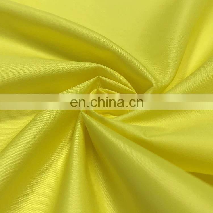 High Quality 210t 70D 100% nylon taffeta waterproof PU coated for outdoor fabric