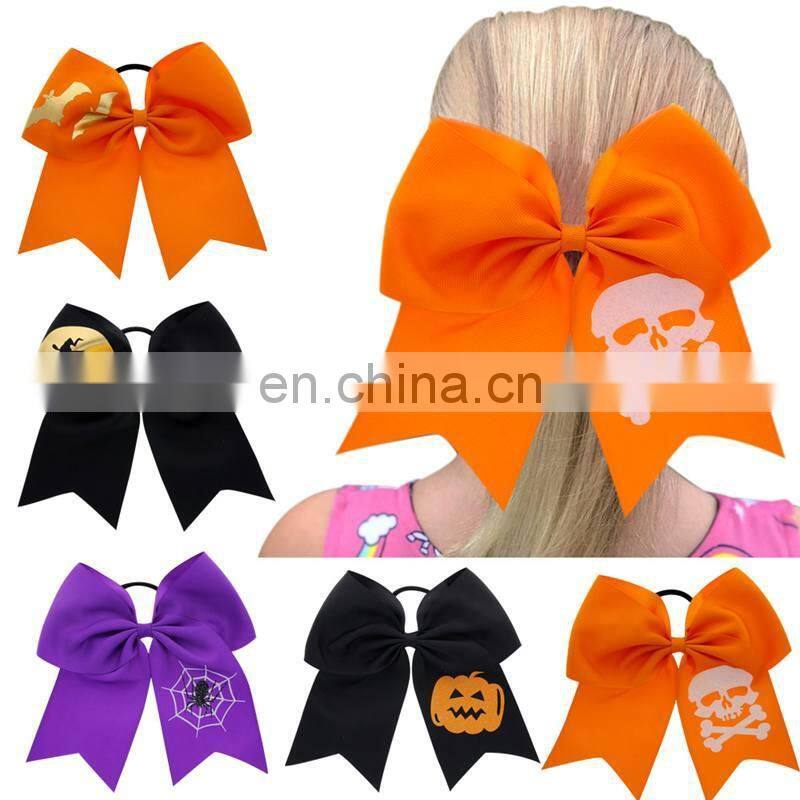 Halloween Children Dress Up Bow Hair Ring Bat Big Bow Tie Rope Nylon Headband for Baby Infant Headbands