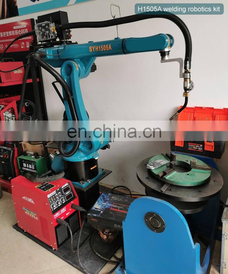 HONGJUN Industrial 6 axis 50kg loading Automatic Arc Welding Robot for sale