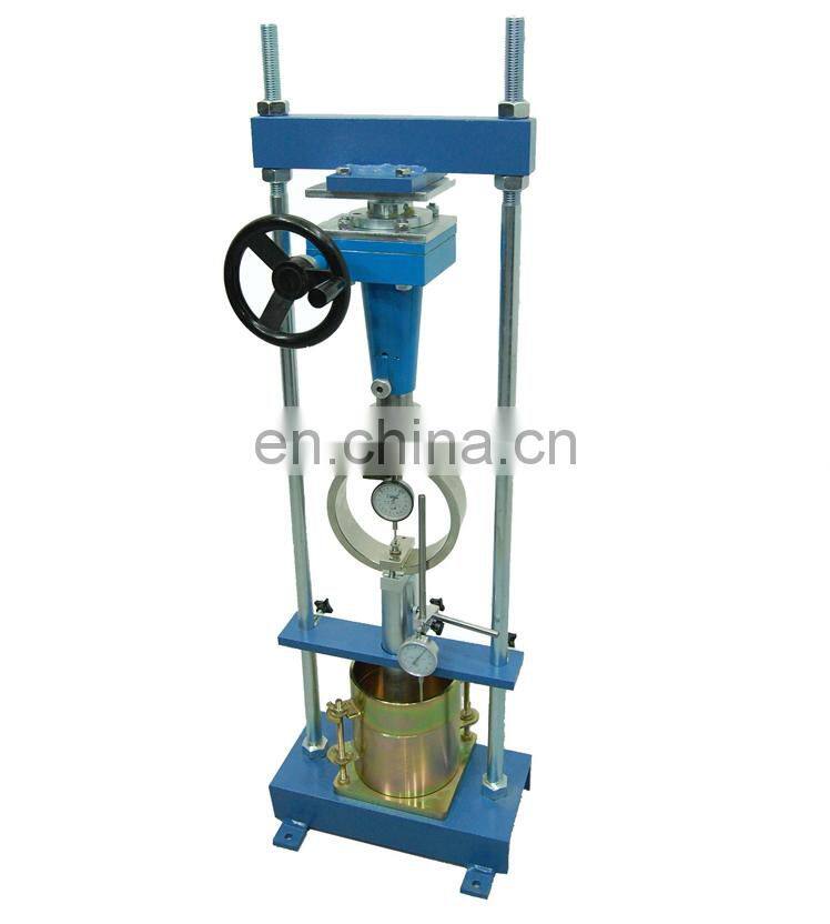 Lab Testing Soils 30 KN CBR Test Machine Equipment with Load Ring