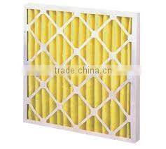 cardboard aluminium air conditioning replacement merv 8 11 15 g4 pleated synthetic fiber media panel filter