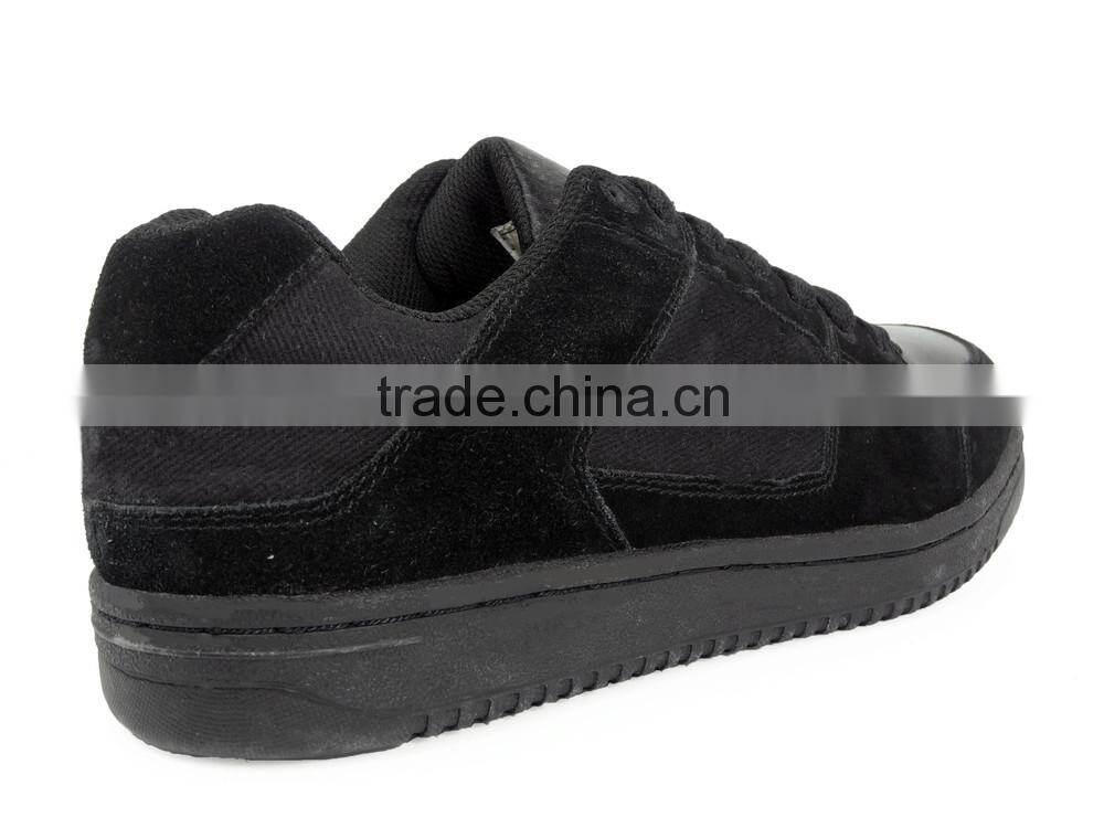 EN ISO 20345 S1P Anti-Statics Black Out Flat Sole Casual Safety Shoes