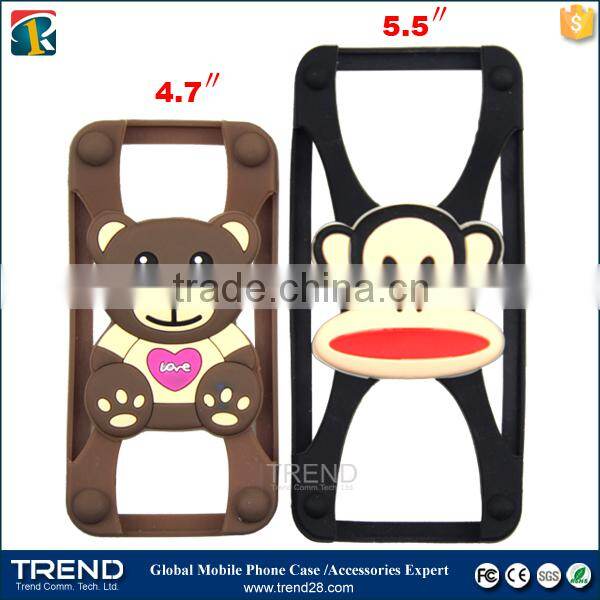 Universal big size silicon bumper case for ipad mini 5.5~7.9inches