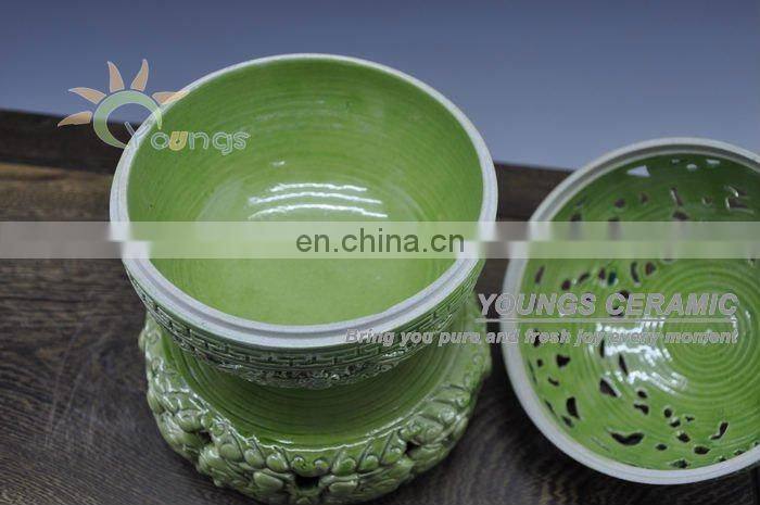 Antique porcelain perfume censer for home decoration