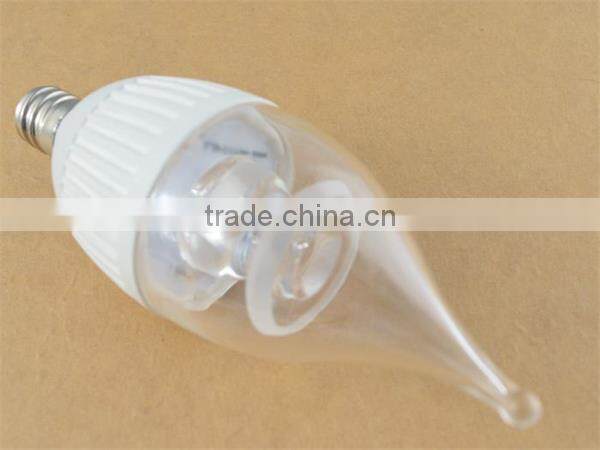 Dimmable ETL E12 LED Candle Light Bulb