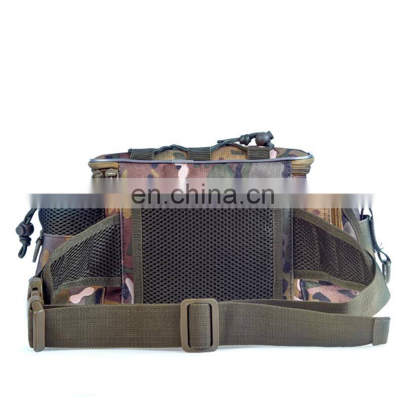 pesca vara Waterproof Single Shoulder Backpack Crossbody Messenger Sling Bags for Camping Hiking Cycling Fishing Tackle Bag