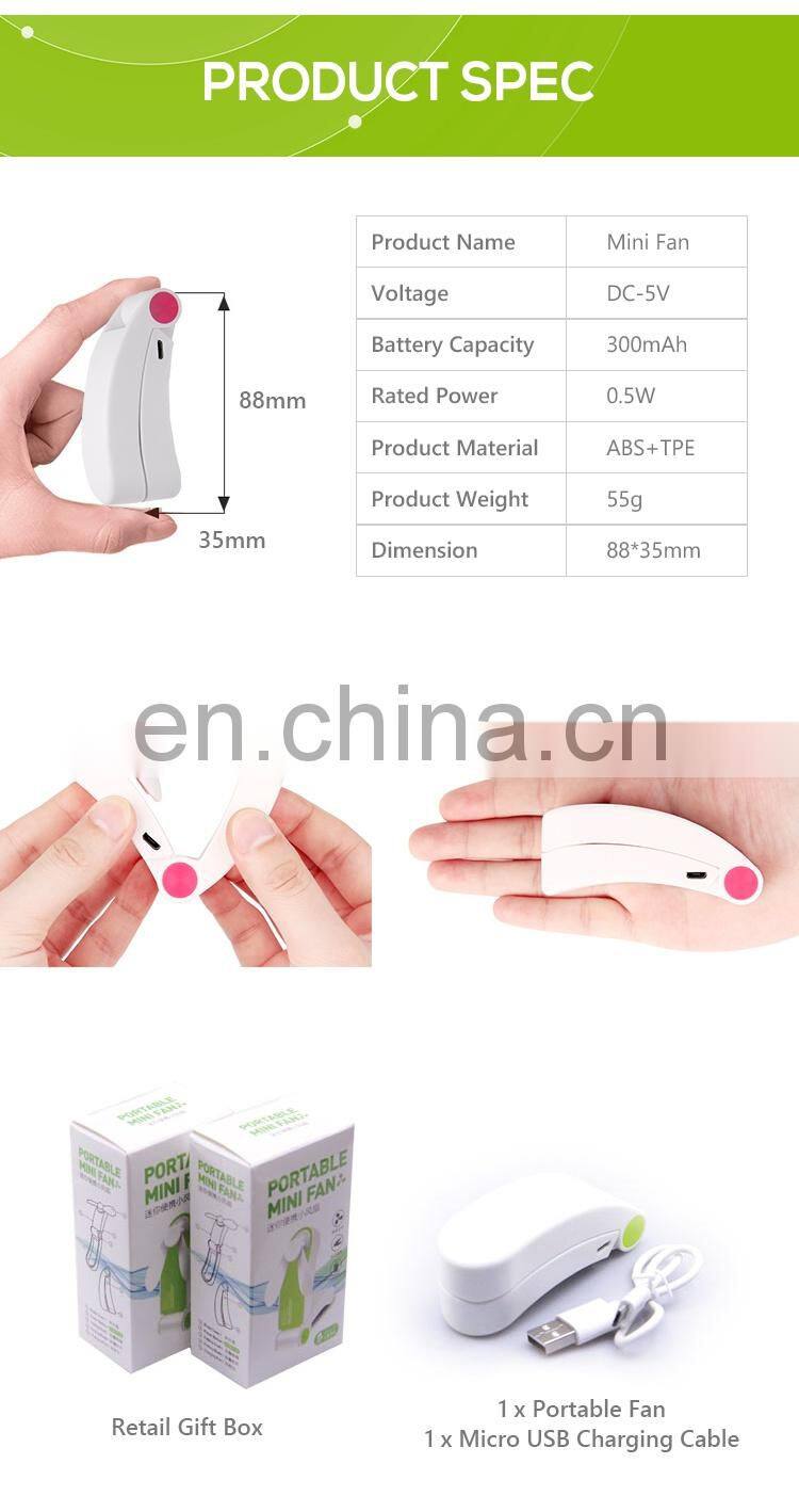 Promotional Custom Handheld Portable USB Mini Fan