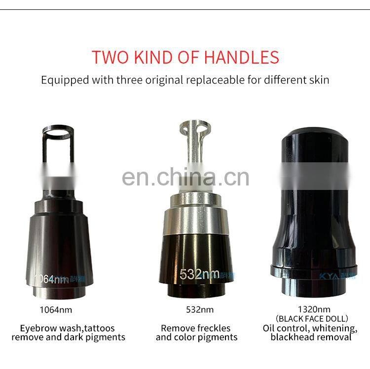 Factory Non Invasive Tattoo Removal Laser Instrument Q Switch ND Yag Laser Machine Eyebrow Pigment Removal Beauty Instrument