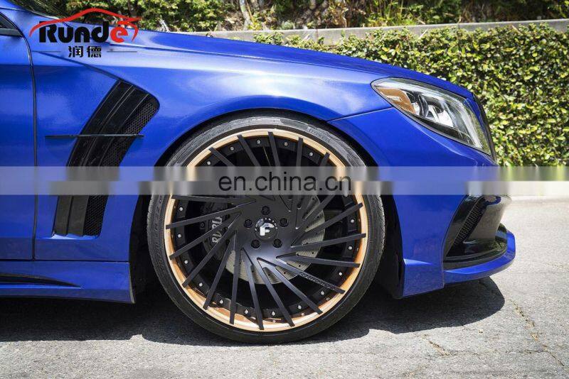 RUNDE W222 WD Style Car Bumper Car Full Body Kit For 2014-2017 Mercedes S-Class W222