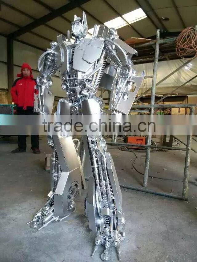 iron sculpture Sentinel Prime iron artistic decoration