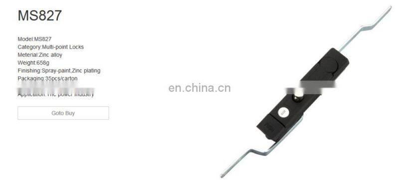 MS827 Zinc PVC Coated LH Or RH Open Electronic Cabinet Plane Multi-points Locks