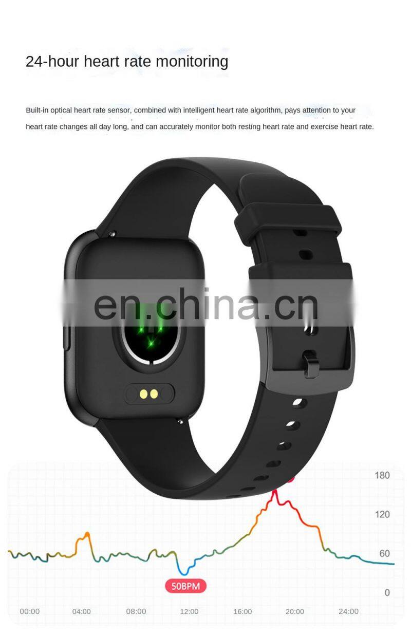 New P25 Smart Watches Sport Bracelet Multi-Function Dial Heart Rate Sleep Health Monitoring Information Watch