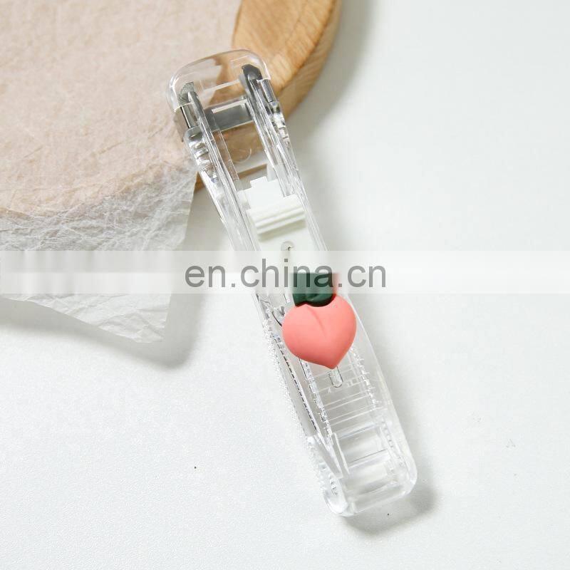 New Push Clip Stapler Staple Remover Binder Push Clamp Tape Dispenser Paper Clips Office Supplies Set Desktop Supplies