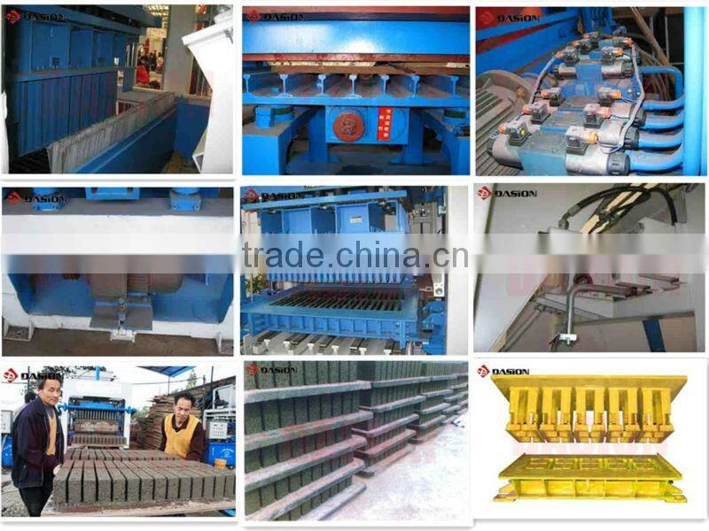 brick paver machine DS4-15 concrete block moulds and brick making machine for sale