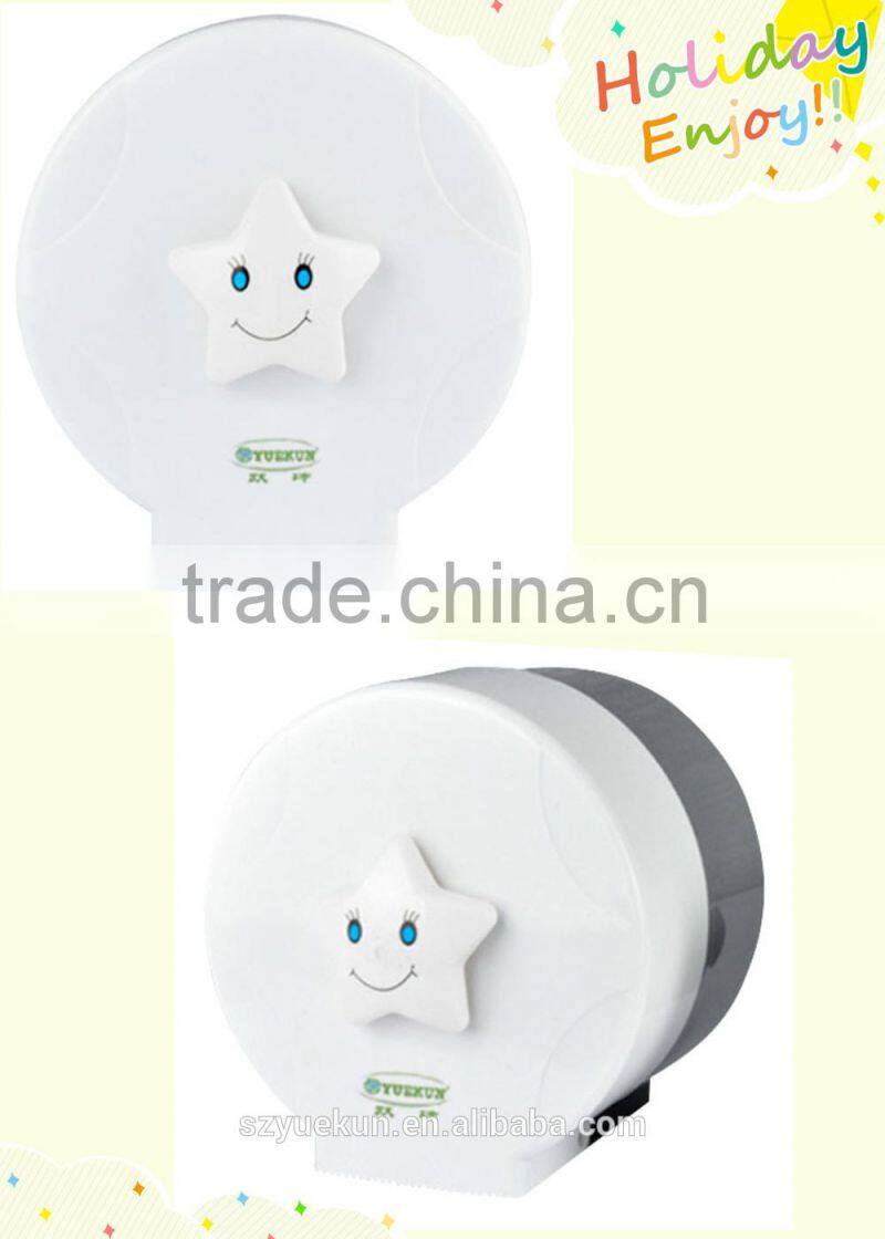 hang on wall roll paper anti-dust toilet wall mounted paper dispenser YK2088